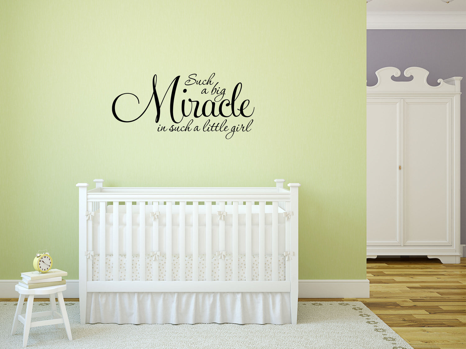 Twin Nursery - Inspirational Wall Signs Vinyl Wall Decal Done 