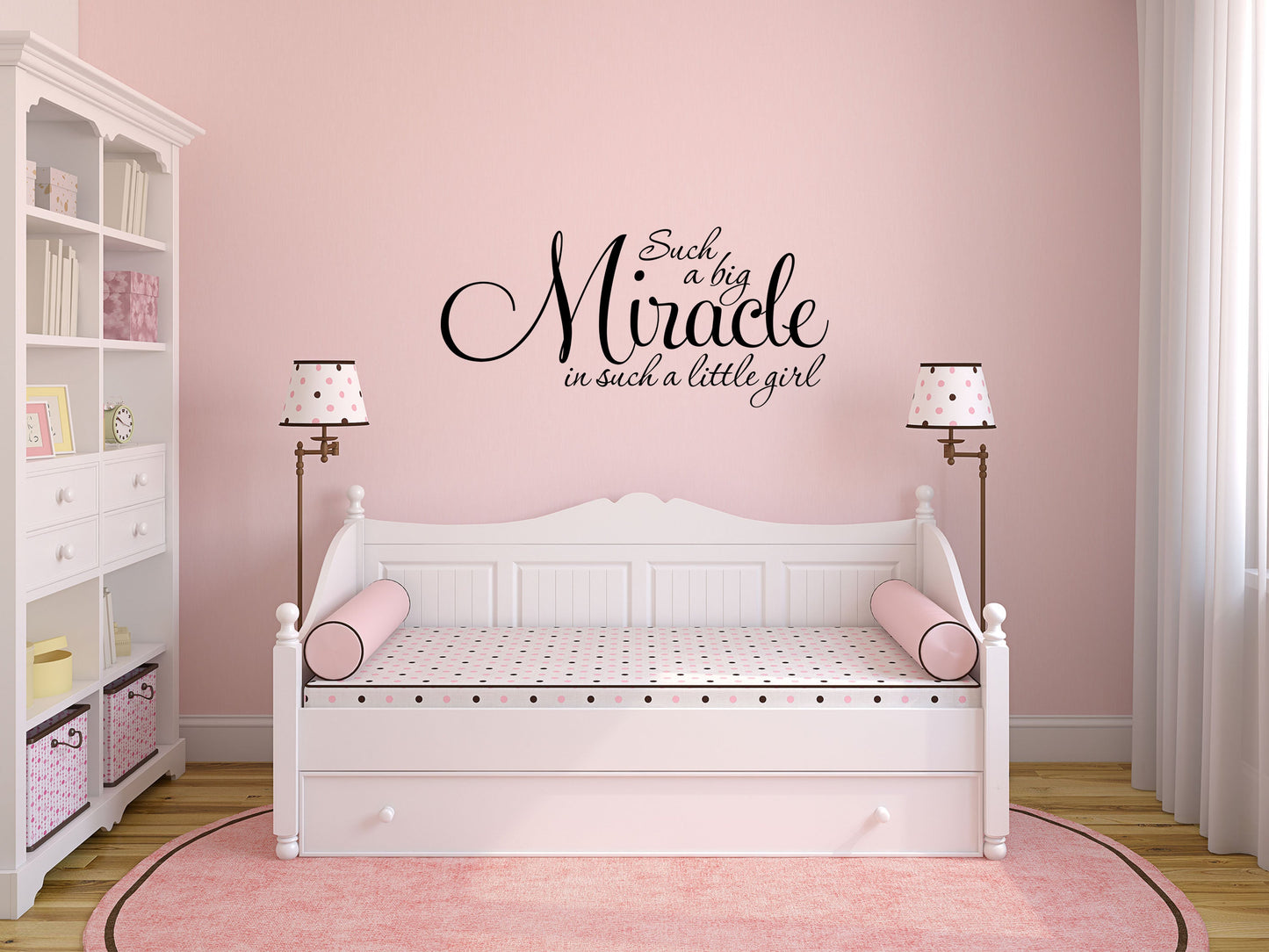 Twin Nursery - Inspirational Wall Signs Vinyl Wall Decal Done 